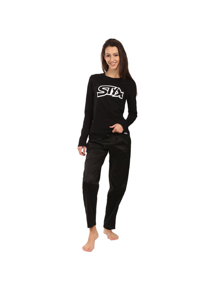 Styx Női pizsamakomplekt Styx fekete