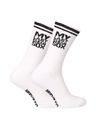 Nedeto Nedeto sport magas zokni My Last Clean Sox fehér