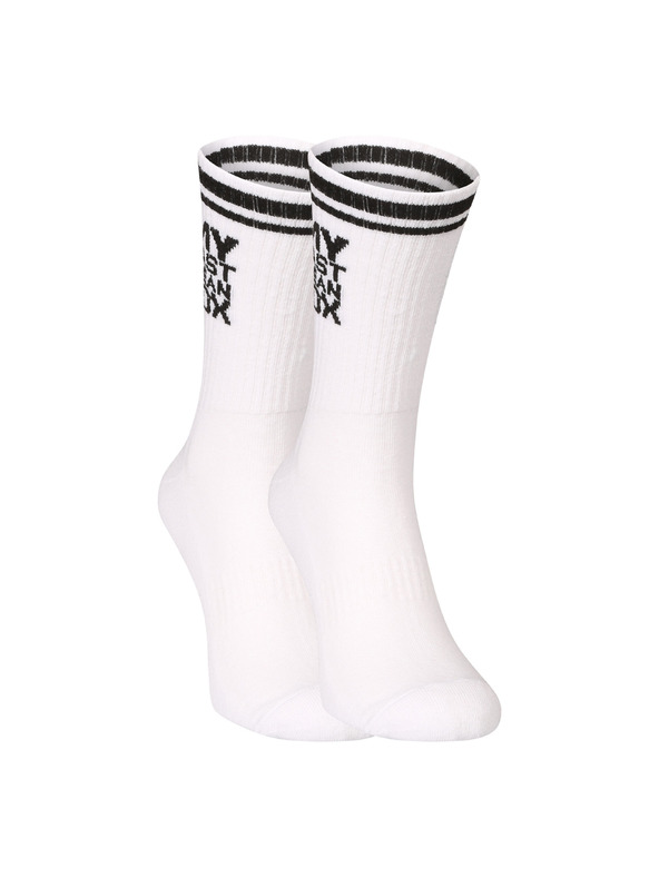Nedeto Nedeto sport magas zokni My Last Clean Sox fehér