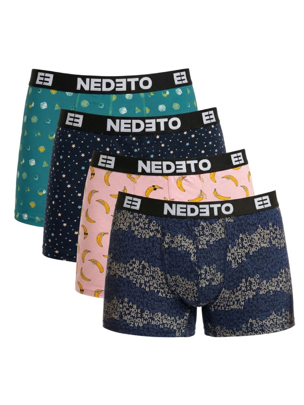 Nedeto Szett négyből - Nedeto férfi boxeralsó többszínű