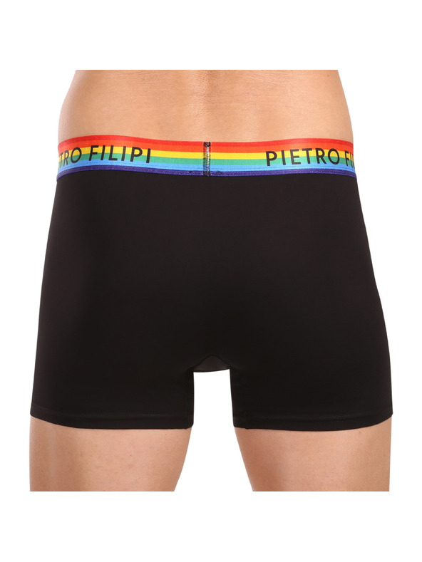 Pietro Filipi Háromrészes szett - Pietro Filipi férfi boxeralsó fekete rainbow