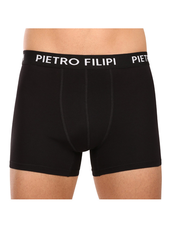 Pietro Filipi Háromrészes szett - Pietro Filipi férfi boxeralsó fekete