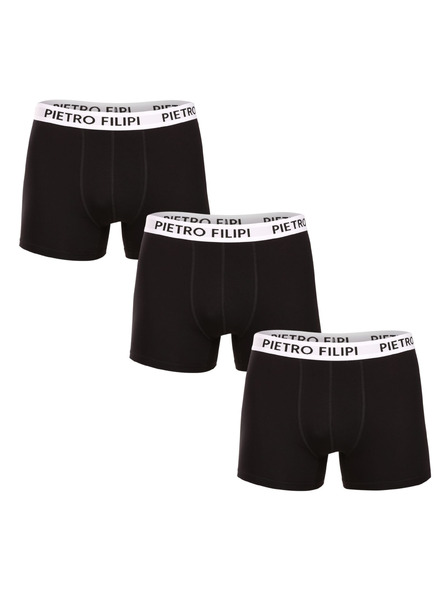Pietro Filipi Háromrészes szett - Pietro Filipi férfi boxeralsó fekete