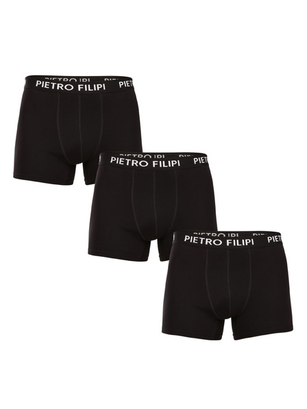 Pietro Filipi Háromrészes szett - Pietro Filipi férfi boxeralsó fekete