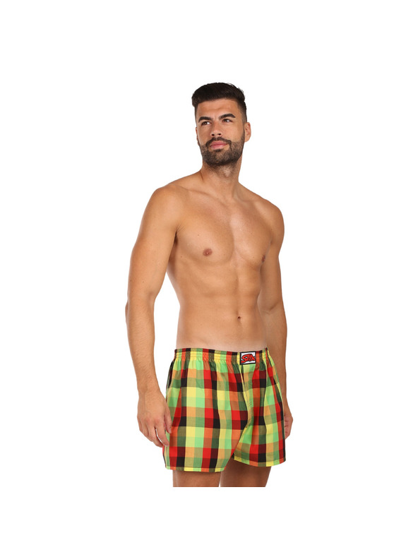Styx Három darabos szett - férfi Styx rövidnadrág klasszikus elasztikus több színben