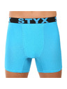 Styx Három darabos készlet - férfi boxeralsó Styx hosszú sportos elasztikus többszínű Styx hosszú sportos boxeralsó
