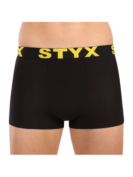 Styx Styx férfi boxeralsó sportgumi fekete