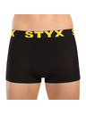 Styx Styx férfi boxeralsó sportgumi fekete