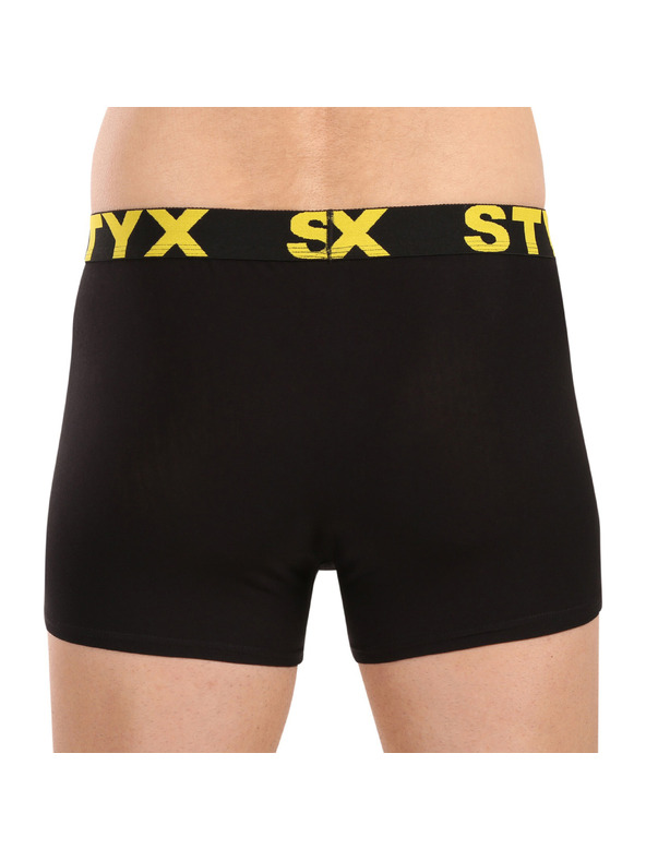 Styx Styx férfi boxeralsó sportgumi fekete