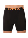 Styx Férfi boxeralsó Styx long sport gumival, fekete