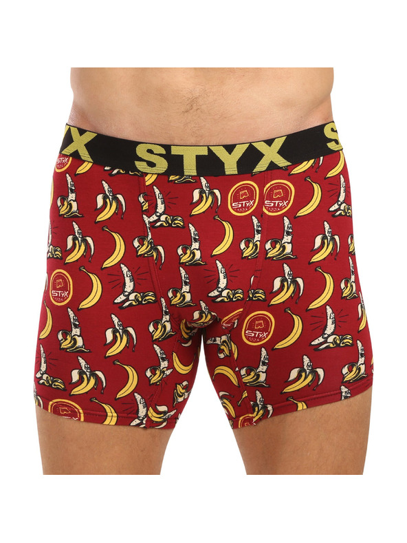 Styx Háromrészes szett - Styx férfi boxeralsó hosszú art sportgumi többszínű