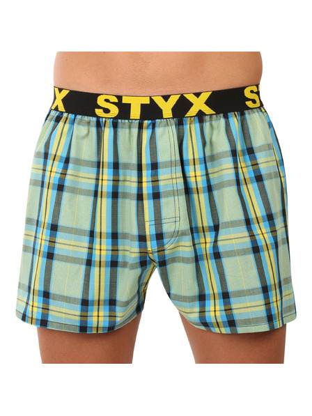 Styx Férfi Styx sport gumirövidnadrág gumiból Multicolour