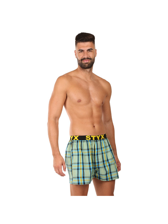 Styx Férfi Styx sport gumirövidnadrág gumiból Multicolour