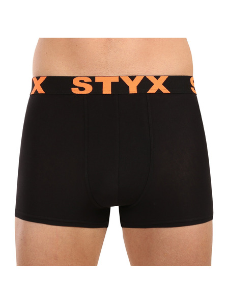 Styx Styx férfi boxeralsó sportgumi fekete