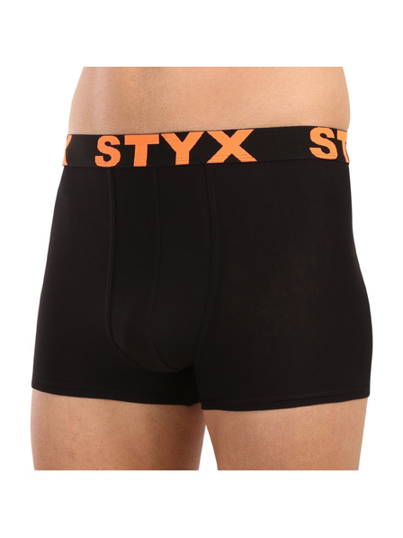 Styx Styx férfi boxeralsó sportgumi fekete