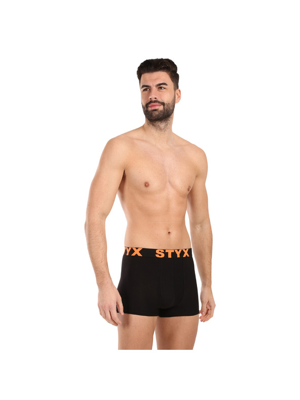 Styx Styx férfi boxeralsó sportgumi fekete