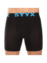 Styx Tíz darabos szett - Styx férfi boxeralsó long sportgumi fekete