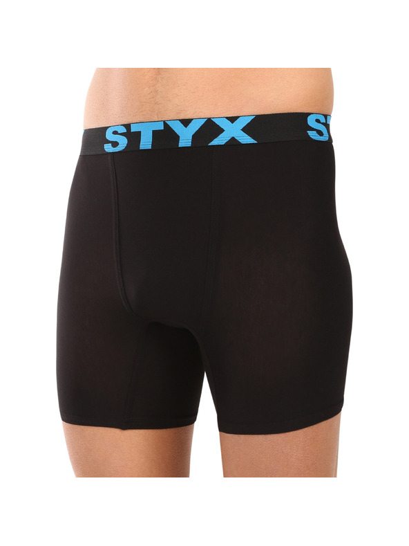 Styx Tíz darabos szett - Styx férfi boxeralsó long sportgumi fekete