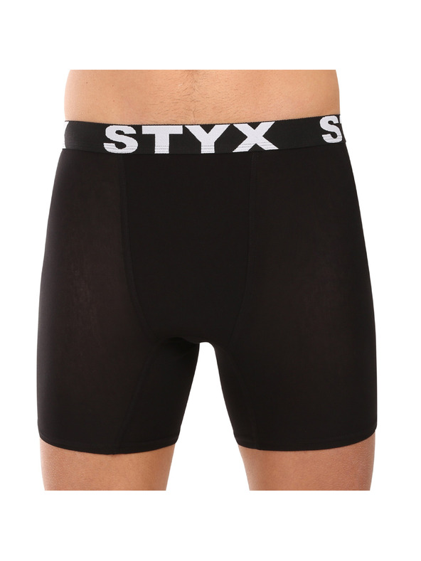 Styx Tíz darabos szett - Styx férfi boxeralsó long sportgumi fekete