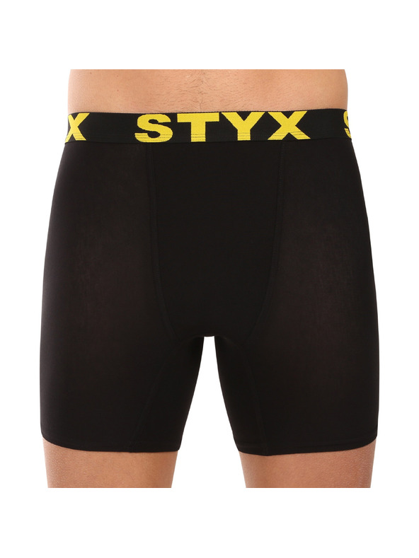 Styx Tíz darabos szett - Styx férfi boxeralsó long sportgumi fekete