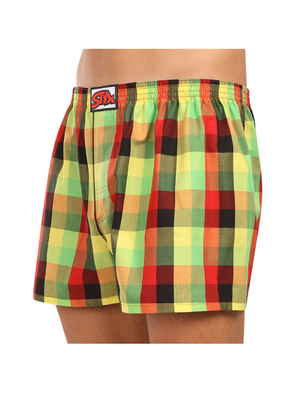 Styx Három darabos készlet - férfi Styx klasszikus gumi oversized rövidnadrág többszínű