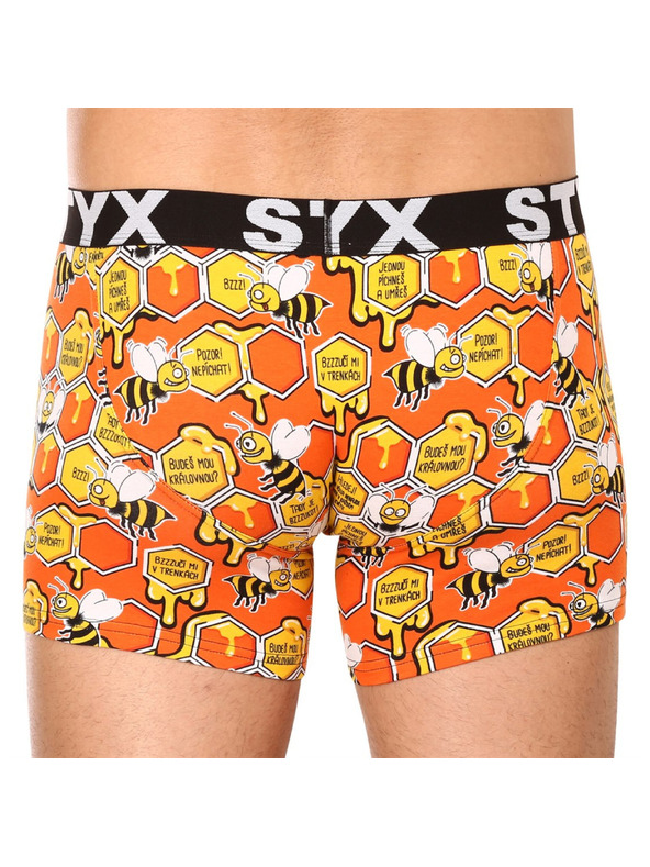 Styx Háromrészes szett - Styx férfi boxeralsó hosszú art sportgumi többszínű