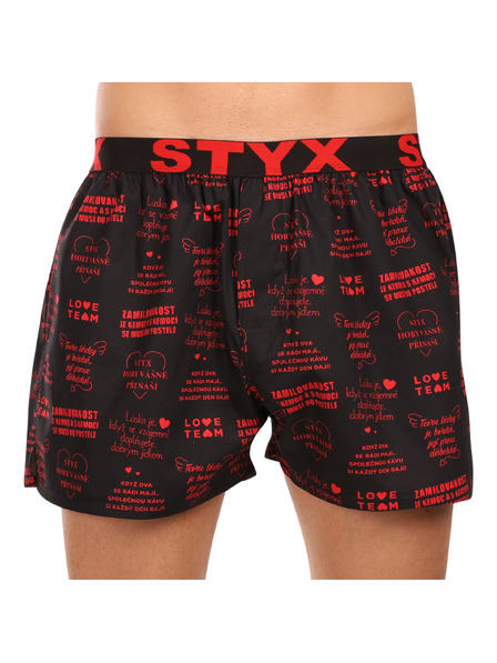 Styx Styx férfi rövidnadrág art sportgumi Valentin szövegek