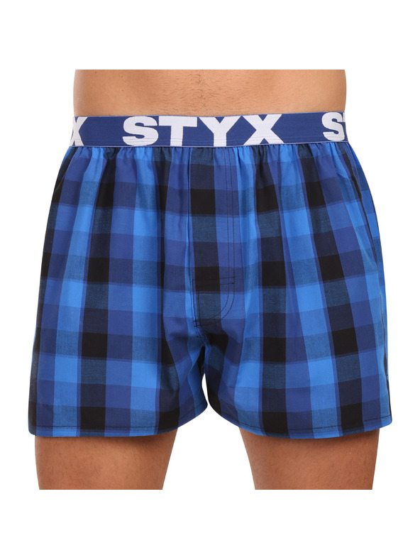 Styx Háromrészes szett - Styx férfi rövidnadrág sportgumi többszínű