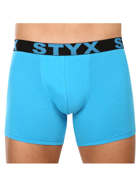 Styx Három darabos szett - Styx férfi boxeralsó long sportgumi világoskék
