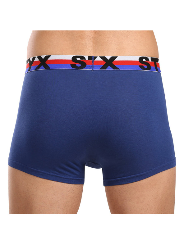 Styx Három darabos szett - Styx férfi boxeralsó sportgumi sötétkék trikolór