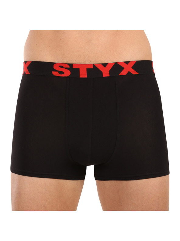 Styx Styx férfi boxeralsó sportgumi fekete
