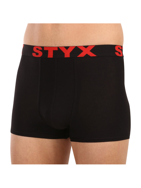 Styx Styx férfi boxeralsó sportgumi fekete