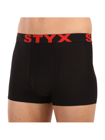 Styx Styx férfi boxeralsó sportgumi fekete