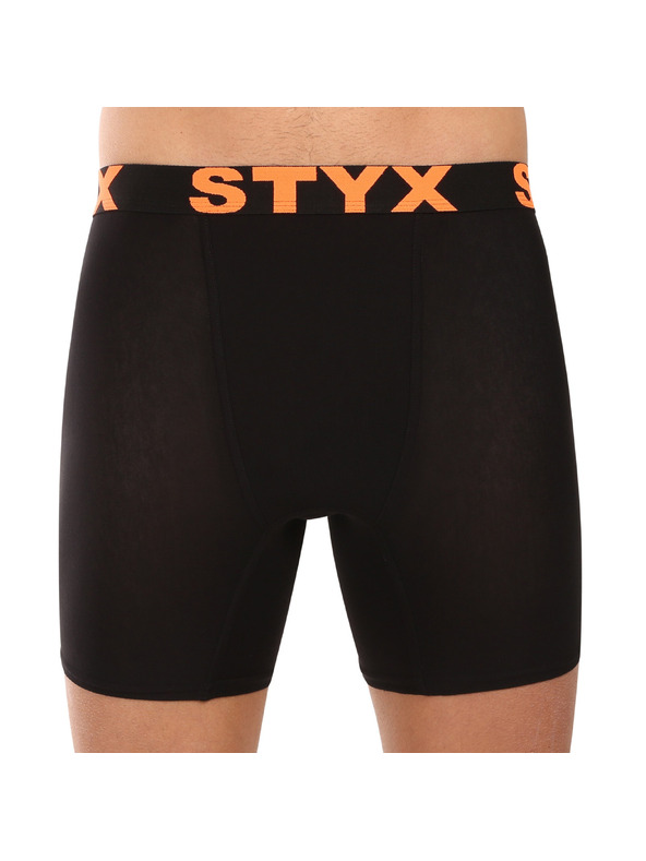 Styx Öt darabos szett - Styx férfi boxeralsó long sportgumi fekete