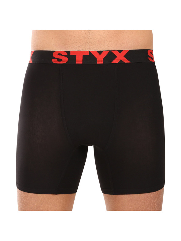 Styx Öt darabos szett - Styx férfi boxeralsó long sportgumi fekete