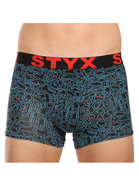 Styx Öt darabos szett - férfi boxeralsó Styx art sportgumi többszínű