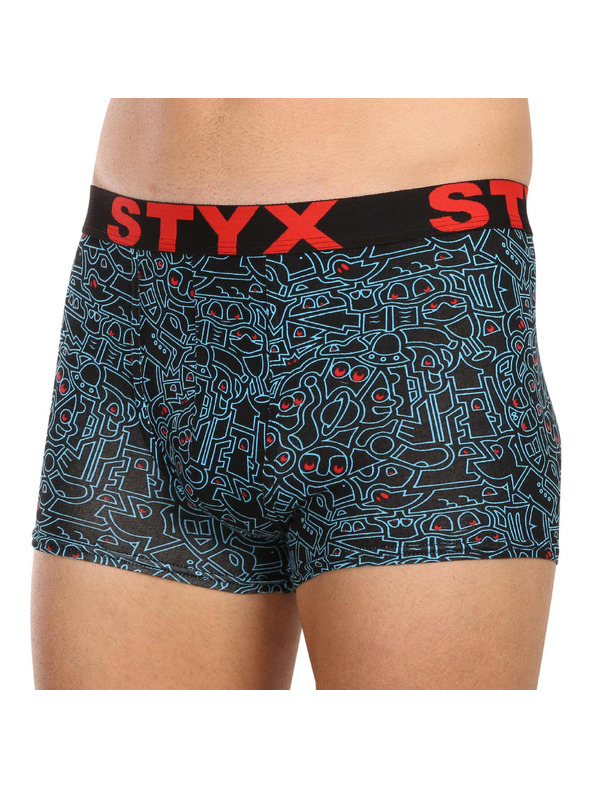 Styx Öt darabos szett - férfi boxeralsó Styx art sportgumi többszínű