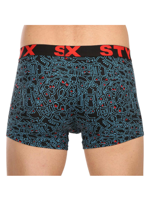 Styx Öt darabos szett - férfi boxeralsó Styx art sportgumi többszínű