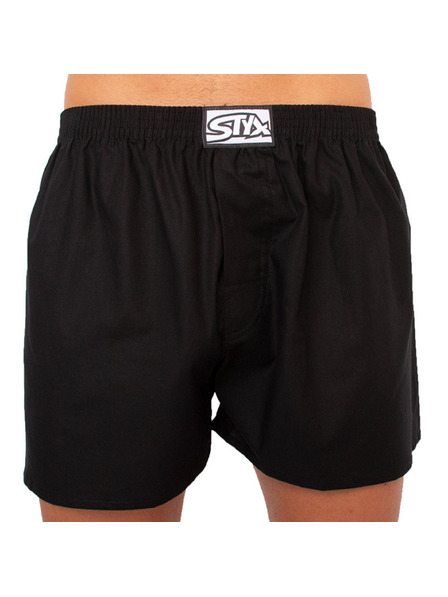 Styx Férfi boxeralsó Styx klasszikus gumi nagyméret fekete