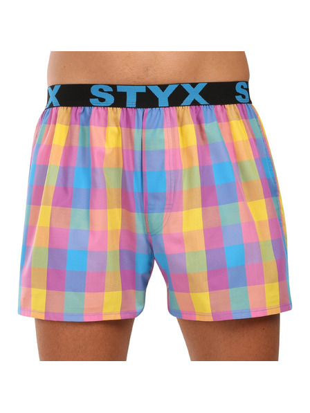 Styx Férfi Styx sport gumirövidnadrág gumiból Multicolour
