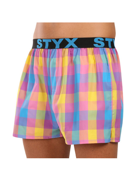 Styx Férfi Styx sport gumirövidnadrág gumiból Multicolour