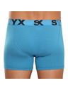 Styx Három darabos szett - férfi boxeralsó Styx long sportgumi kék