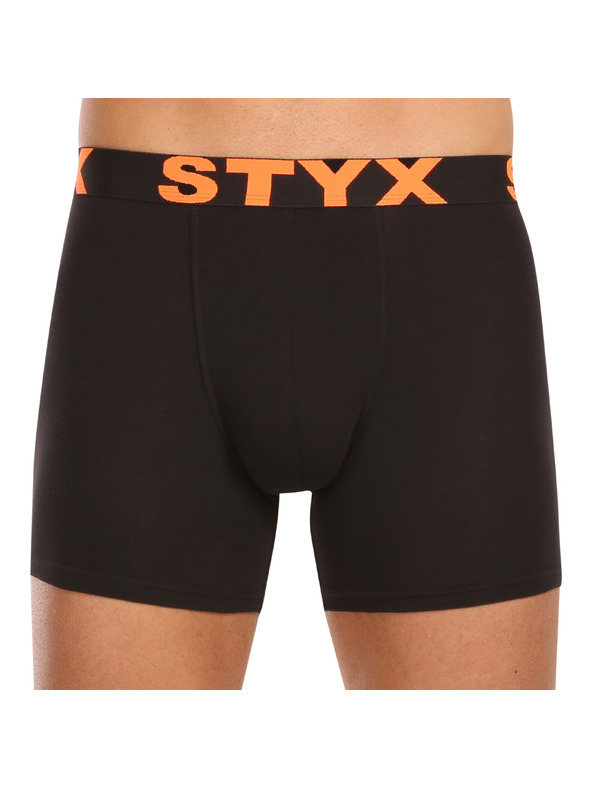 Styx Tíz darabos szett - Styx férfi boxeralsó long sportgumi fekete