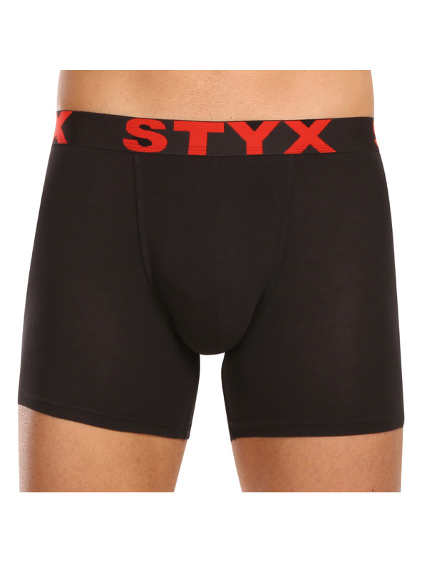 Styx Tíz darabos szett - Styx férfi boxeralsó long sportgumi fekete