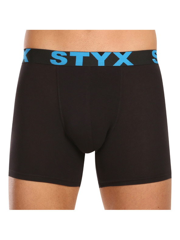 Styx Tíz darabos szett - Styx férfi boxeralsó long sportgumi fekete