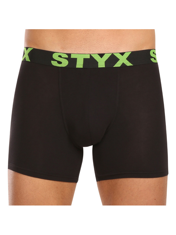 Styx Tíz darabos szett - Styx férfi boxeralsó long sportgumi fekete