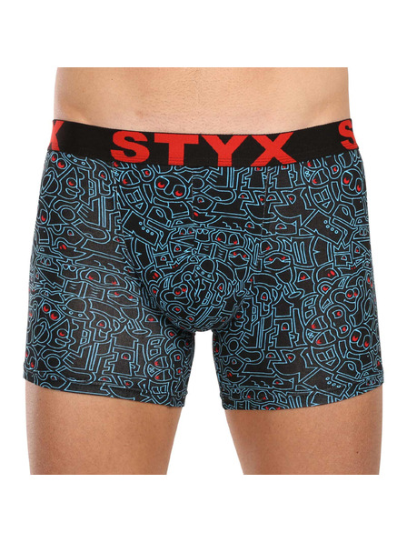 Styx Öt darabos szett - férfi boxeralsó Styx long art sportgumi többszínű