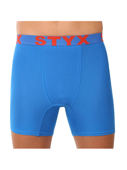 Styx Férfi boxeralsó Styx long sport gumi kék