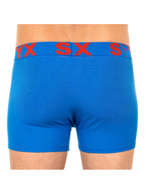 Styx Hármas szett - férfi boxeralsó Styx sport gumi kék
