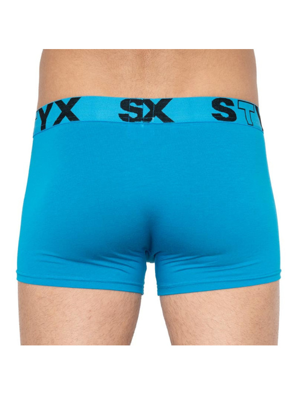 Styx Hármas szett - férfi boxeralsó Styx sport gumi kék